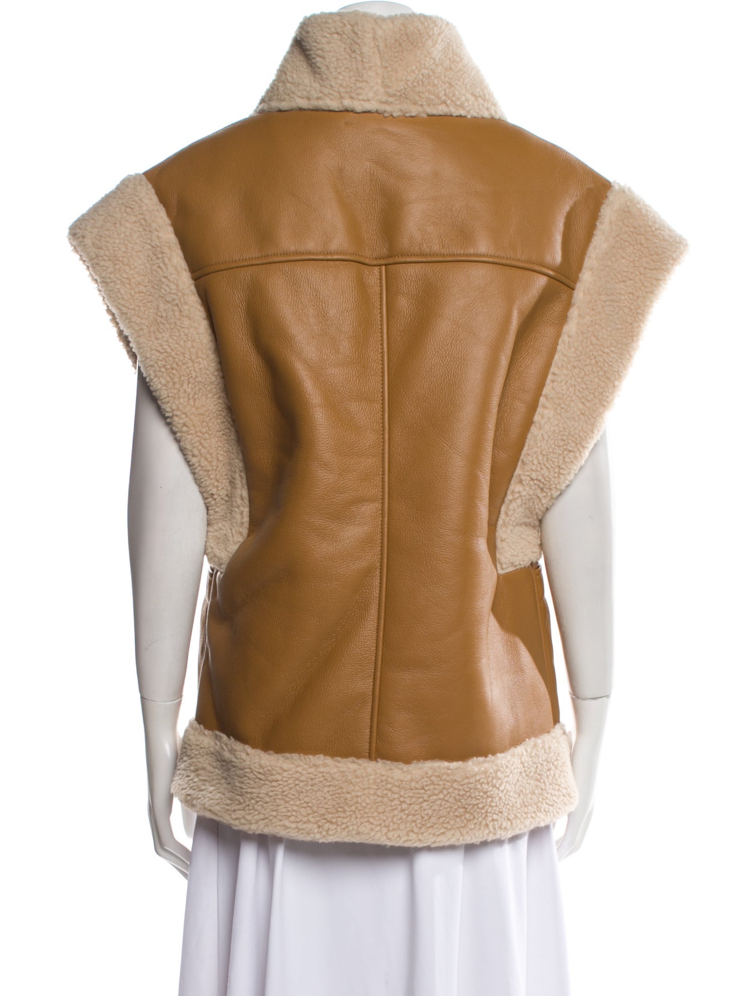 A.L.C. Colorblock Pattern Vest